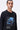 Crew Neck T-Shirt with UV Flower Sticker - Genes Lecoanet Hemant