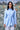 Deconstructed Regular Fit Shirt - Light Blue - Genes Online Store