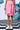 Deconstructed Stripe Skirt- Pink Coral - Genes Online Store