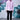 Detachable Ruffle Collar Regular Fit Shirt- Smoothie Pink - Genes Online Store