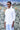 Detachable Ruffle Collar Regular Fit Shirt- White - Genes Online Store