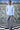 Detachable Ruffle Placket Regular Fit Shirt -Light Blue - Genes Online Store