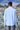 Detachable Ruffle Placket Regular Fit Shirt -Light Blue - Genes Online Store