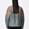 Dot check Banana Crepe Sweatshirt - Genes Lecoanet Hemant