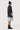 Easy Fit Band Collar Shirt-Dress with Pleated Sleeves - Genes Lecoanet Hemant