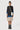 Easy Fit Band Collar Shirt-Dress with Pleated Sleeves - Genes Lecoanet Hemant