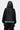 Easy Fit Black Hoodie with Adjustable Waist and Flap Pocket