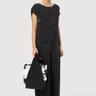 Easy Fit Boat Neck Top With Drop Shoulders And Line Print - Genes Lecoanet Hemant