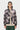Easy Fit Bomber Jacket with Front Zipper Detail and All-Over Textured Print - Genes Lecoanet Hemant