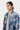 Easy Fit Bomber Jacket with Front Zipper Detail and All-Over Textured Print - Genes Lecoanet Hemant
