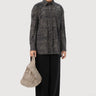 Easy Fit Button-Up Shirt Showcasing an All-Over Kantha Print - Genes Lecoanet Hemant