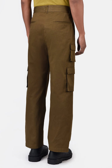 Easy Fit Cotton Pin Corduroy Cargo with Side Flap Pockets