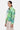 Easy Fit Denim-Style Jacket with Pixelated Landscape Print