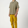 Easy Fit Half Sleeve Shirt with Asymmetric Bone Pockets - Genes Lecoanet Hemant