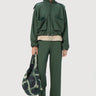 Easy Fit Hoodie with Adjustable Elasticated Waist - Forest Green - Genes Lecoanet Hemant
