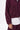 Easy Fit Hoodie with Adjustable Elasticated Waist - Wine