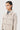 Easy Fit Jacket with Double Stitch Construction -Mastic - Genes Lecoanet Hemant