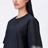 Easy Fit Round Neck T-Shirt with Eclipse Print - Genes Lecoanet Hemant