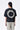 Easy Fit Round Neck T-Shirt with Eclipse Print - Genes Lecoanet Hemant