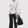 Easy Fit Shirt with Bell Sleeves and Stylish Tie-Up Strap - Genes Lecoanet Hemant