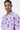 Easy Fit Shirt with Sailor Collar & Palm Stripe Print - Genes Lecoanet Hemant