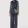 Easy Fit Sleeveless Jacket with Double Stitch Construction - Forest Green - Genes Lecoanet Hemant