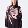 Easy Fit Viscose Satin Shirt with UV Flower Print - Genes Lecoanet Hemant