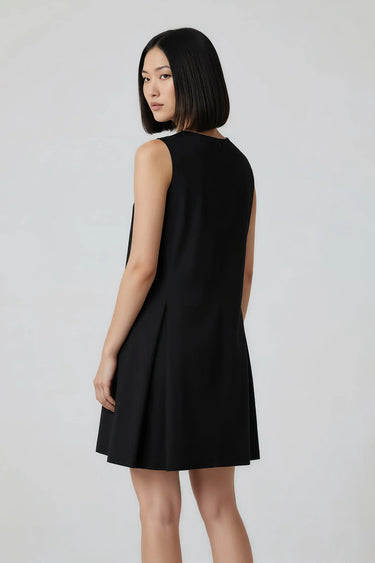 Elegant black occasion dress for women, premium designer fashion India