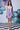 French Lavender Loose Fit Balloon Dress - Genes Online Store