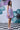 French Lavender Loose Fit Balloon Dress - Genes Online Store