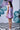 French Lavender Loose Fit Balloon Dress - Genes Online Store