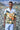 Garden Print Cuban Collar Relax Fit Shirt - Genes Online Store