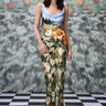 Garden Print Slim Fit Maxi Dress - Genes Online Store