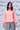 Gather Heart Relax Fit Shirt- Coral Peach - Genes Online Store
