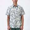 Giza Cotton Half Sleeve Shirt with Aurora Print