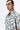 Giza Cotton Half Sleeve Shirt with Aurora Print