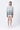 Giza Cotton Oversized Shirt with Cell Degrade Print - Taupe - Genes Lecoanet Hemant