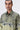 Giza Cotton Poplin Button-Up Shirt with Microcell Print - Clay Green - Genes Lecoanet Hemant