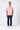 Giza Cotton Poplin Easy Fit Cuban Collar Shirt with Micro Cell Embroidery - Pink