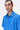 Giza Cotton Poplin Half Sleeve Shirt - Blue