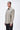 Giza Cotton Poplin Regular Fit Button-Down Shirt with Micro Cell Embroidery - Taupe