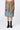 Giza Cotton Poplin Straight Fit Skirt with Draped Waist - Taupe - Genes Lecoanet Hemant