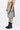 Giza Cotton Poplin Straight Fit Skirt with Draped Waist - Taupe - Genes Lecoanet Hemant