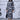 Heart Print Relax Fit Dress- Black - Genes Online Store