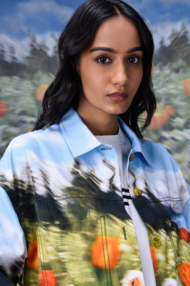 Heavy Twill Relaxed Jacket - Genes Online Store