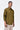 Khaki Regular Fit Men's Button-Up Shirt - Genes Lecoanet Hemant