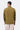 Khaki Regular Fit Men's Button-Up Shirt - Genes Lecoanet Hemant