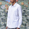 Labyrinth Cotton Regular Fit Shirt- Pearl Grey - Genes Online Store