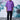 Lavender Graffiti Oversized Shirt - Genes Online Store