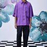 Lavender Graffiti Oversized Shirt - Genes Online Store